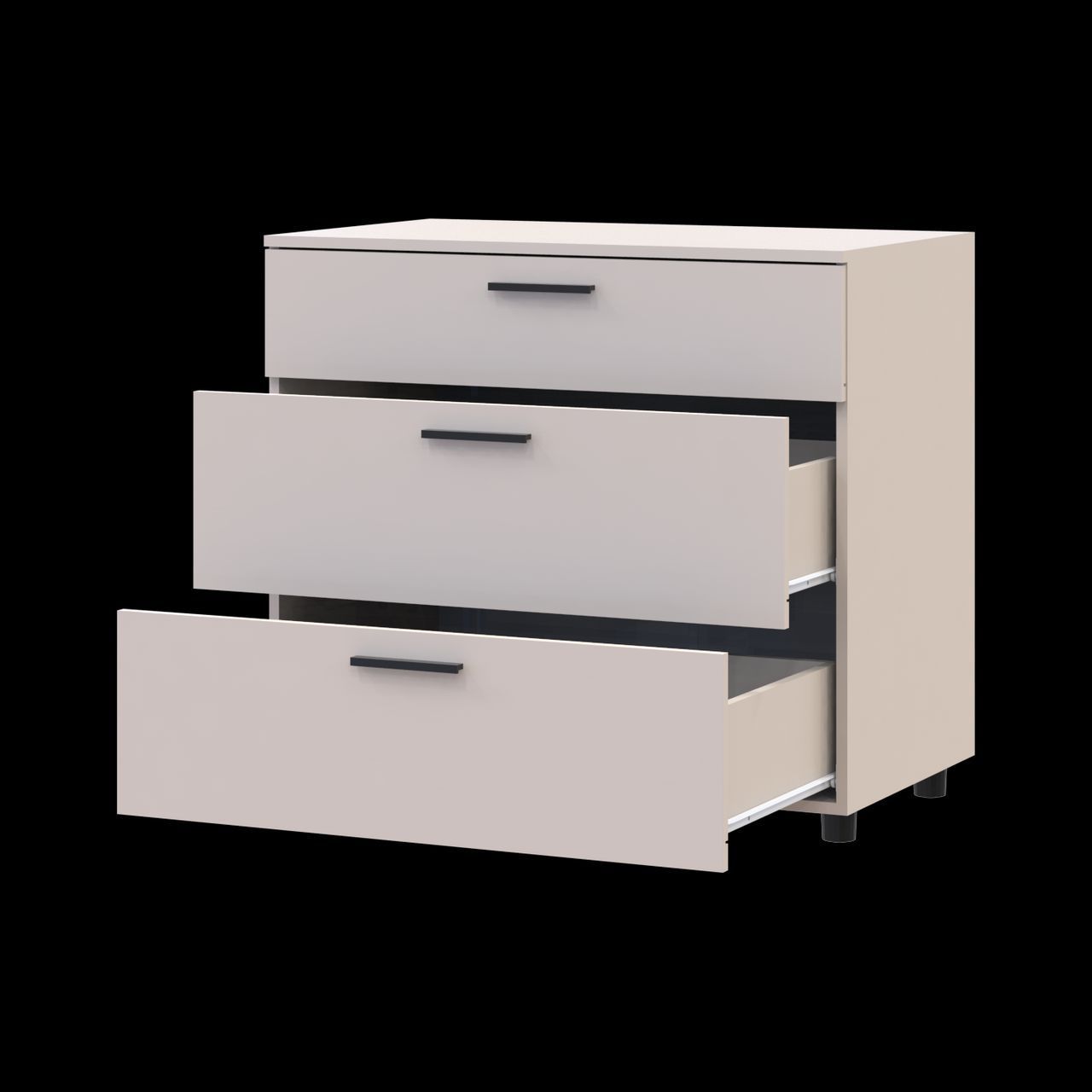 Комод Doros Торн Кашемир 3Ш 90х51,6х80 (41510163)