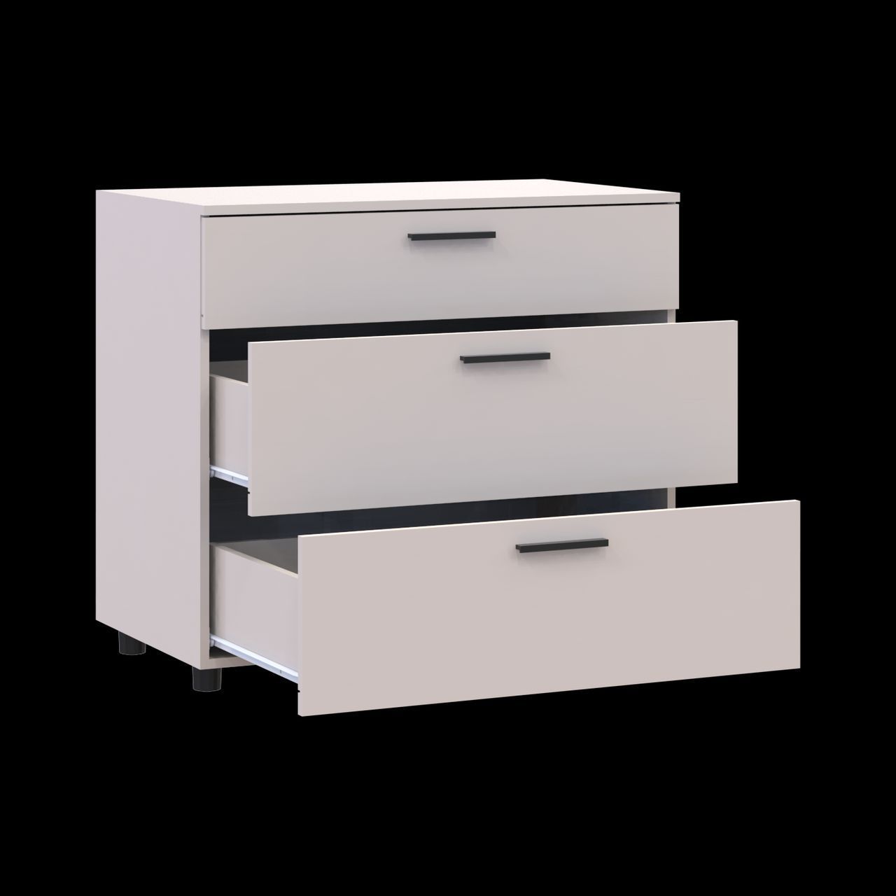 Комод Doros Торн Кашемир 3Ш 90х51,6х80 (41510163)