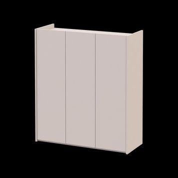 Тумба для обуви Doros Кассель Кашемир 3 ДСП 97х40х110 (41516209)