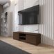 Тумба под телевизор VAYS R-14 Венге Темный, с открытой нишей, ЛДСП, 140&times;40&times;40 см &ndash; для гостиной и спальни, под ТВ