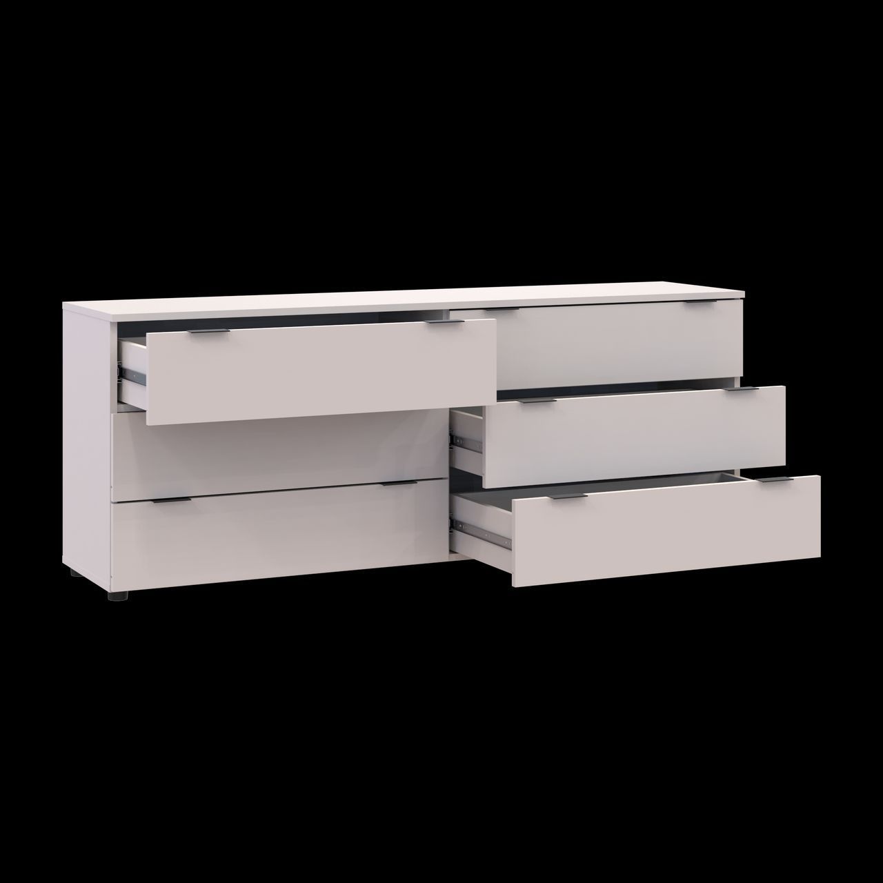 Комод Doros Рон 9 Кашемир 6 ящичков 160х38х62 (41516174)
