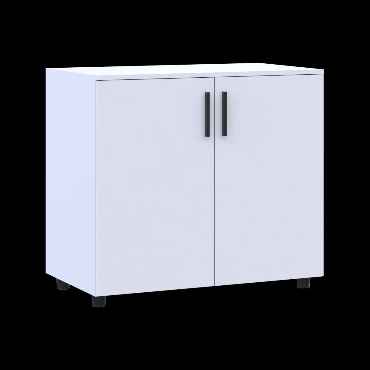 Комод Doros Торн Білий 2 ДСП 90х51.6х80 (41510145)