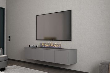 Тумба ТВ Doros Левия Графит 4Д 160х35х33 (41516088)