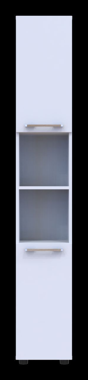 Шкаф пенал Doros Мира Белый ДСП 183.5х30х30 (41510126)