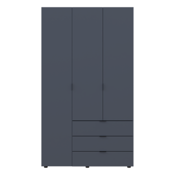 Шкаф Асти-3 Даск Графит ш1162/г495/в2050